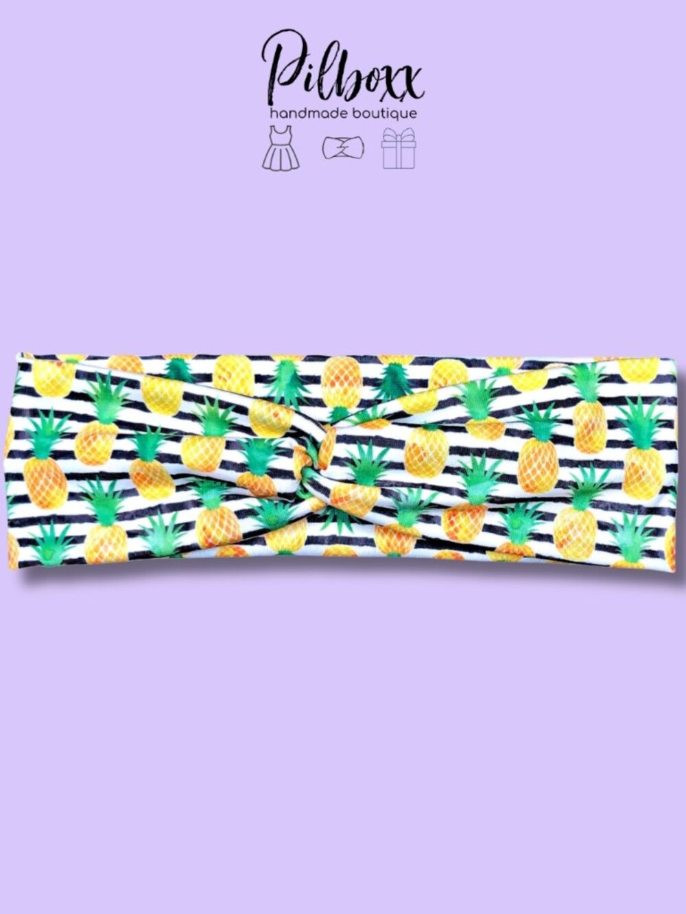 Pineapple Twisted Headband